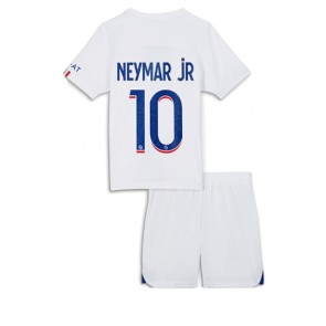 Paris Saint-Germain Neymar Jr #10 kläder Barn 2022-23 Tredje Tröja Kortärmad (+ korta byxor)